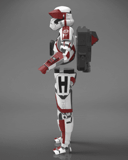 Havoc Squad's Armor Set - Star Wars 3d model
