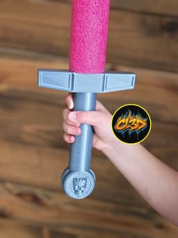 Pirate Claymore Pool Noodle Sword 3d model