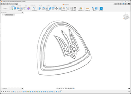 Tryzub pauldron 3d model