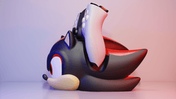 Shadow Controller Holder - Multiparts +3MF 3d model