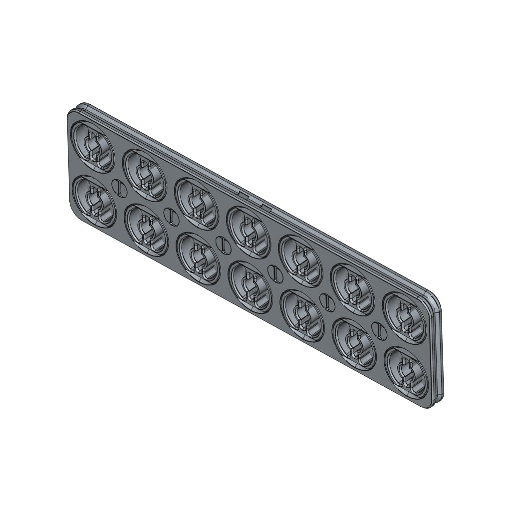 D-LOCK_PANEL.7X2-L-S 3d model