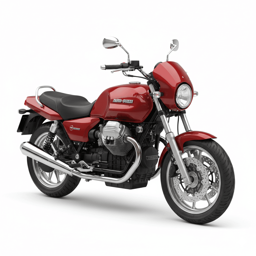 Moto Guzzi California III Cruiser Motorcycle 3d model