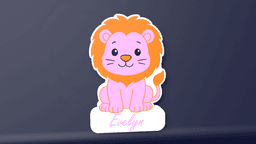 Lion King - LED Strip compatible 3d model