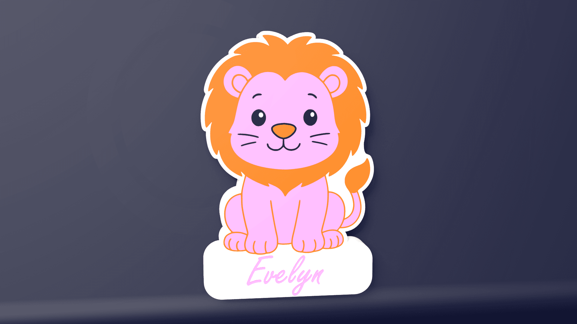 Lion King - LED Strip compatible 3d model