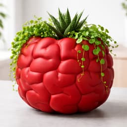 BRAIN PLANTER POT 3d model
