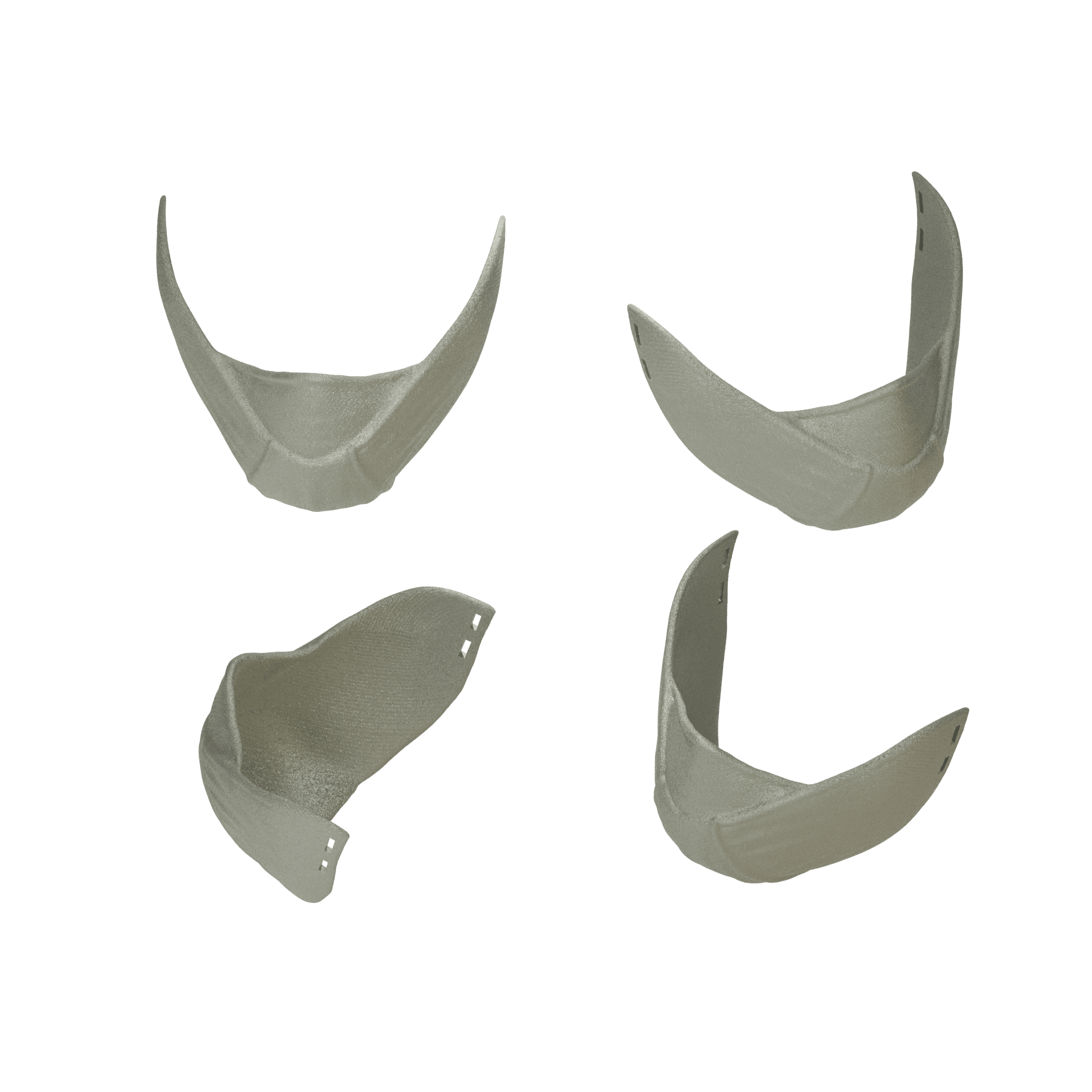 Reptile Mask Mk1 3d model