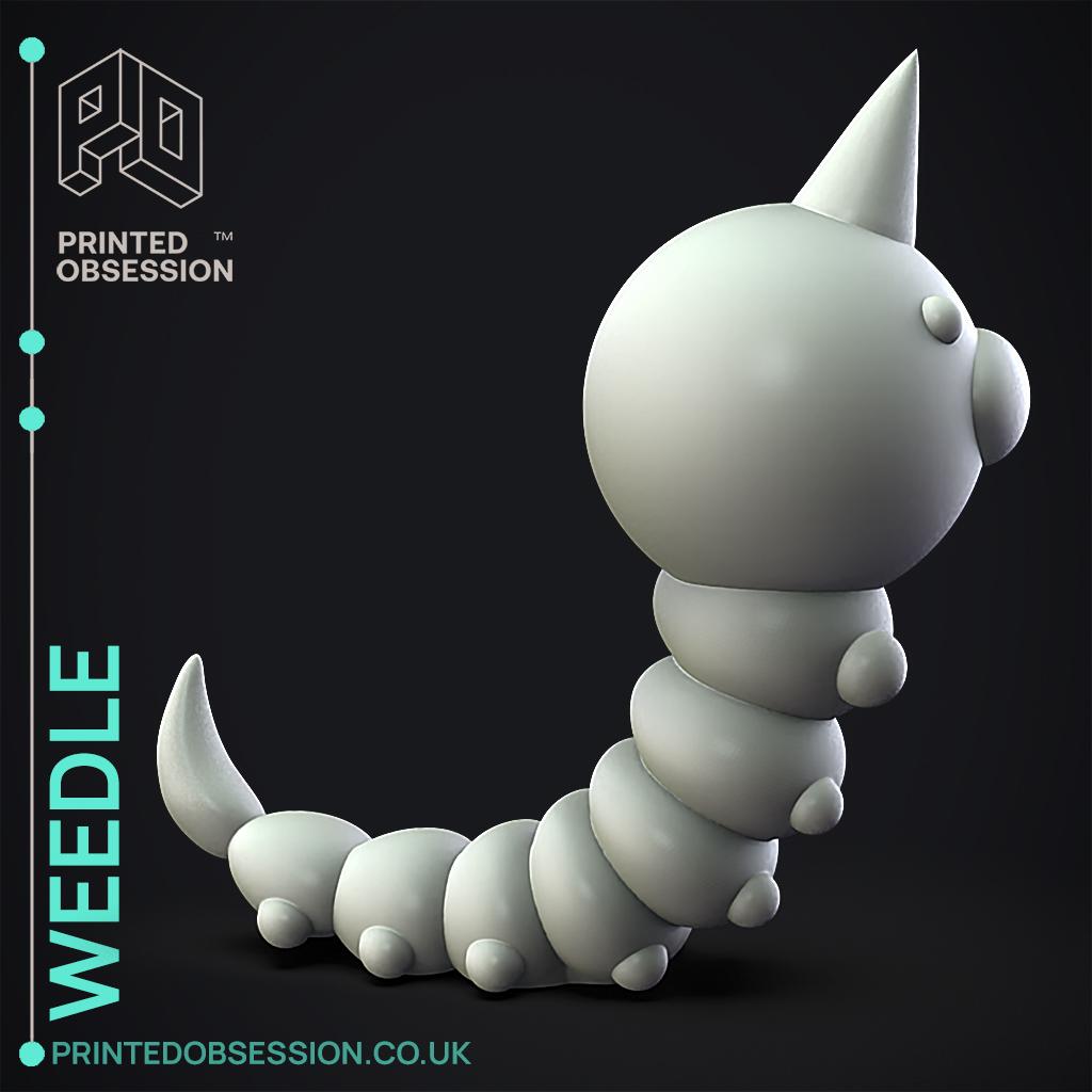 Weedle - Pokemon - Fan Art 3d model