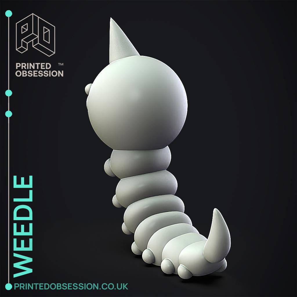 Weedle - Pokemon - Fan Art 3d model