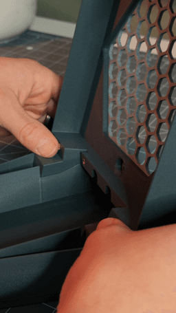 Solder Fume Extractor - Heat Set Insert Version 3d model