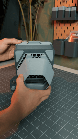 Solder Fume Extractor - Heat Set Insert Version 3d model