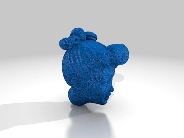 Pin-Up Girl 3d model