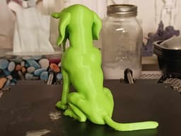 Cartoon Great Dane 3d model