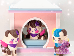 Exclusive: PomPom Flexis & Their Cozy Doggy Home! 3d model