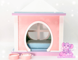 Exclusive: PomPom Flexis & Their Cozy Doggy Home! 3d model