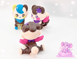 Exclusive: PomPom Flexis & Their Cozy Doggy Home! 3d model