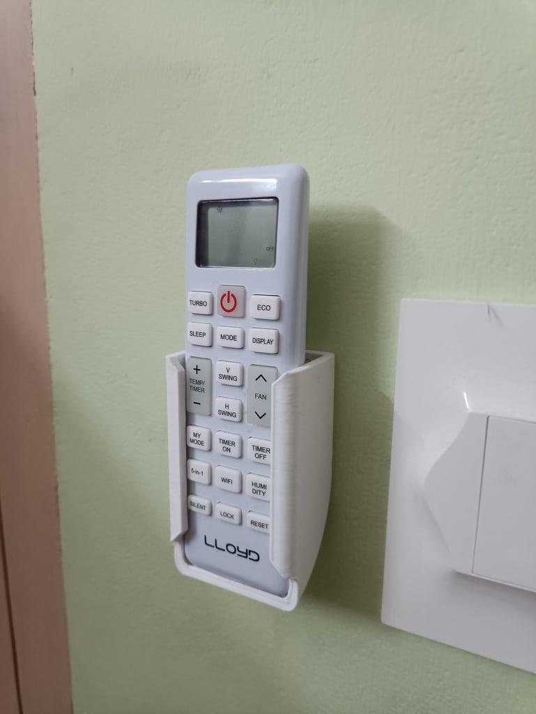 LLYOD AC remote Wall holder/mount 3d model