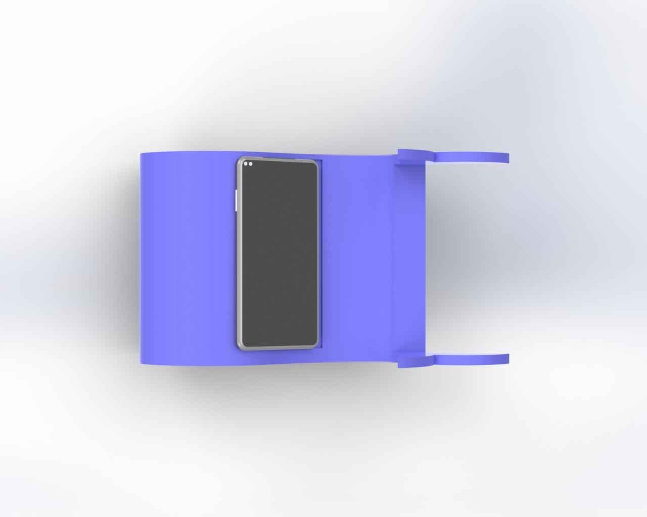 Blue Whale Phone Holders.SLDPRT 3d model