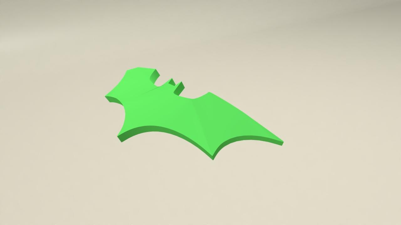 bat logo.stl 3d model