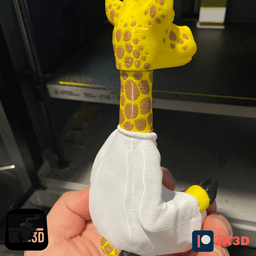 Zen Animals - Giraffe No Supports 3d model