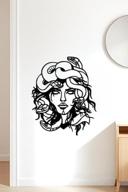 Medusa Wall Art, Wall Decor, Home Decor 3d model