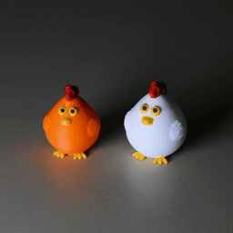 Tiny Chicken - stl and 3mf 3d model