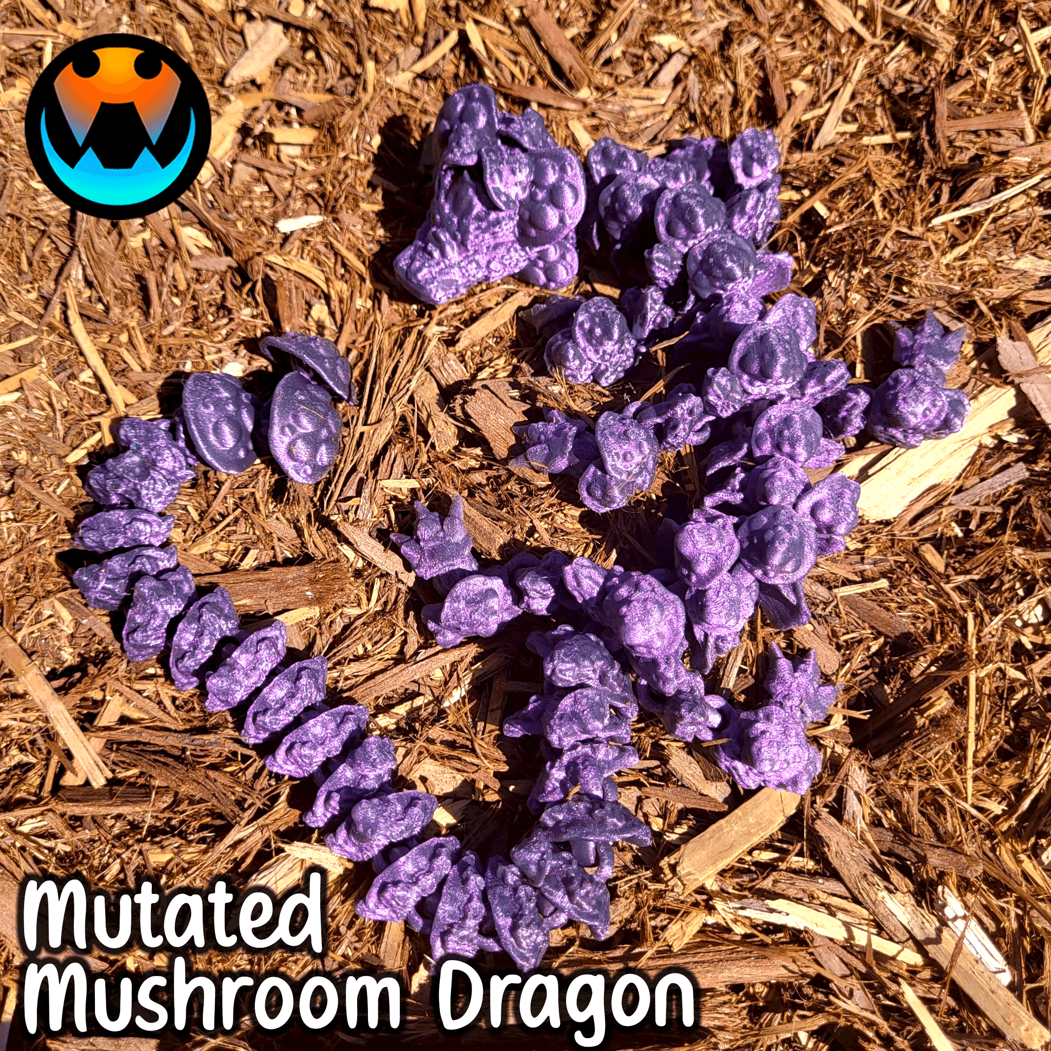 Mushroom Dragon 3d model