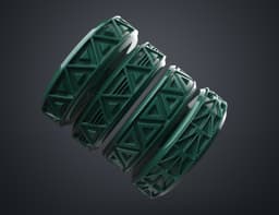 Stamp Wheels - Maori Vol.02 (5-8) 3d model