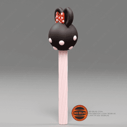 Candy in Minnie Mouse style 3d model