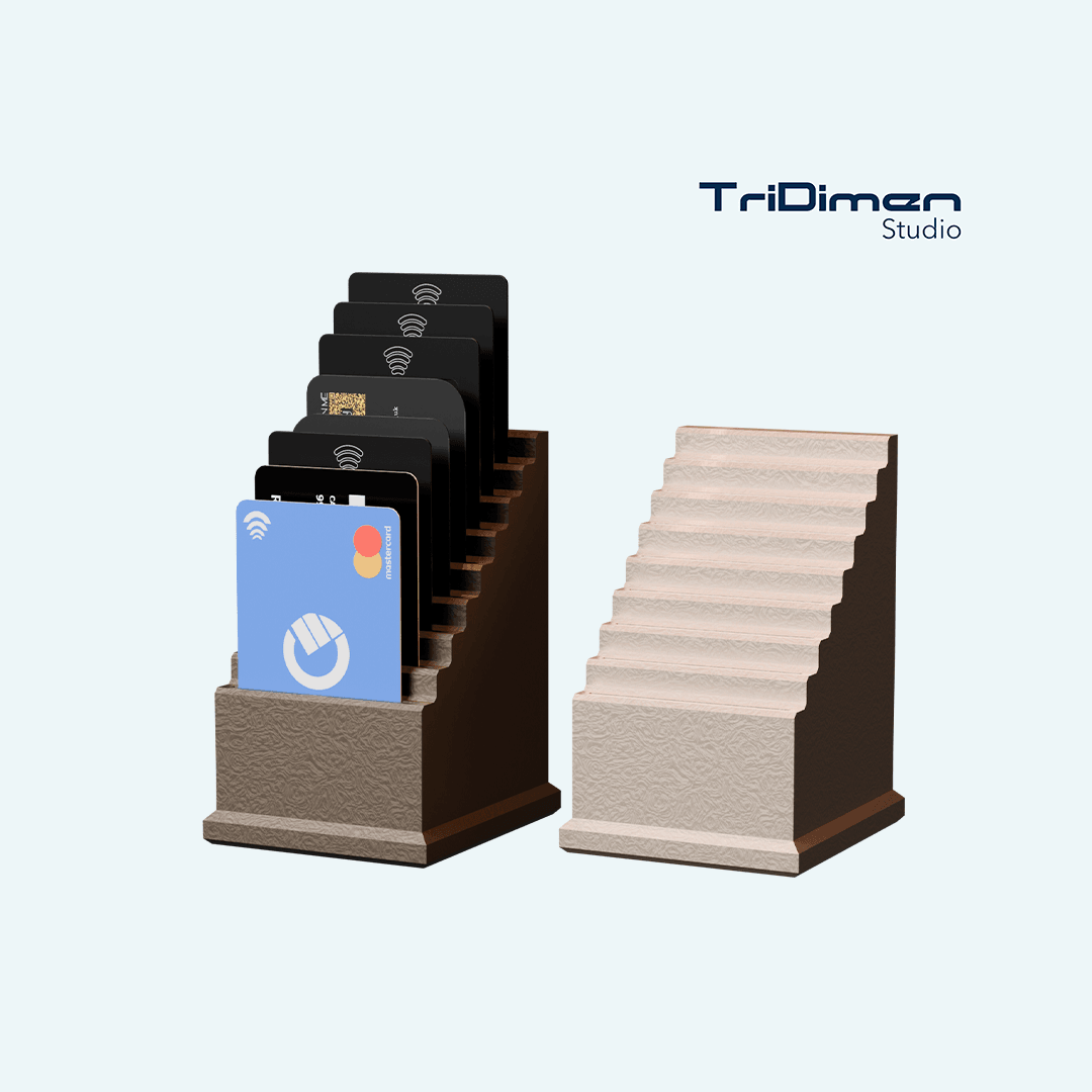 Card Tower - Home Decor 3d model