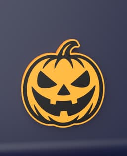 Jack O' Lantern - LED Strip compatible 3d model