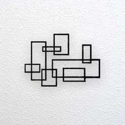 Abstract Wall Art 3d model