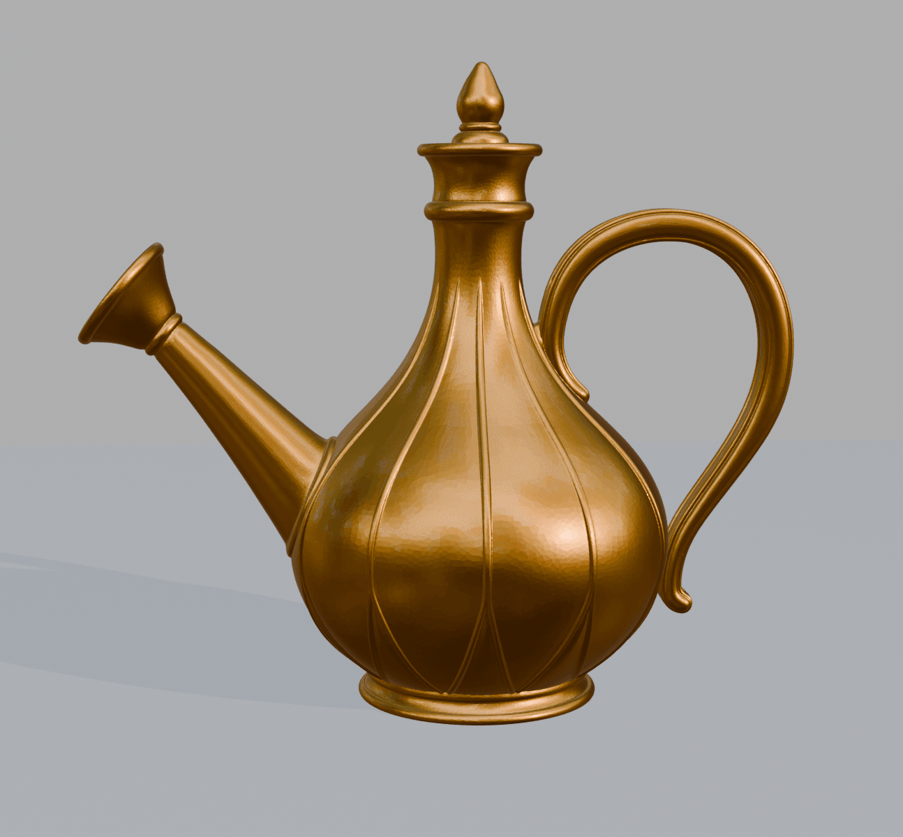 Elegant Watering Can 3d model