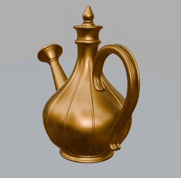 Elegant Watering Can 3d model