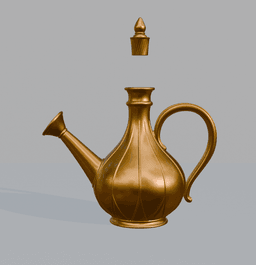 Elegant Watering Can 3d model