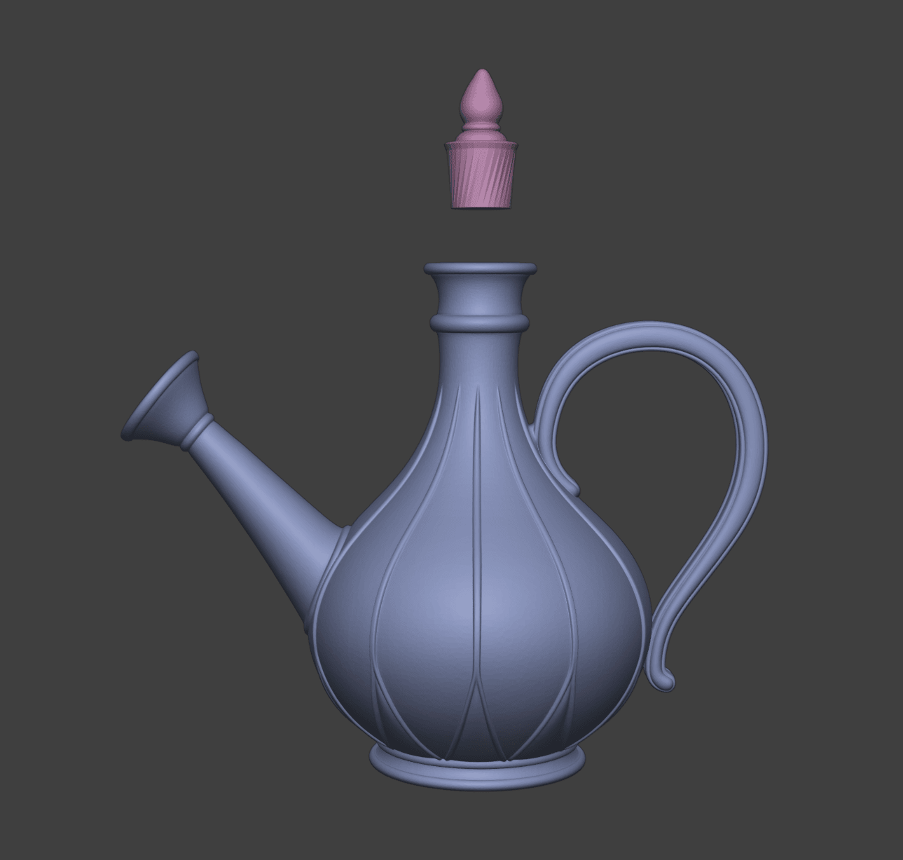 Elegant Watering Can 3d model