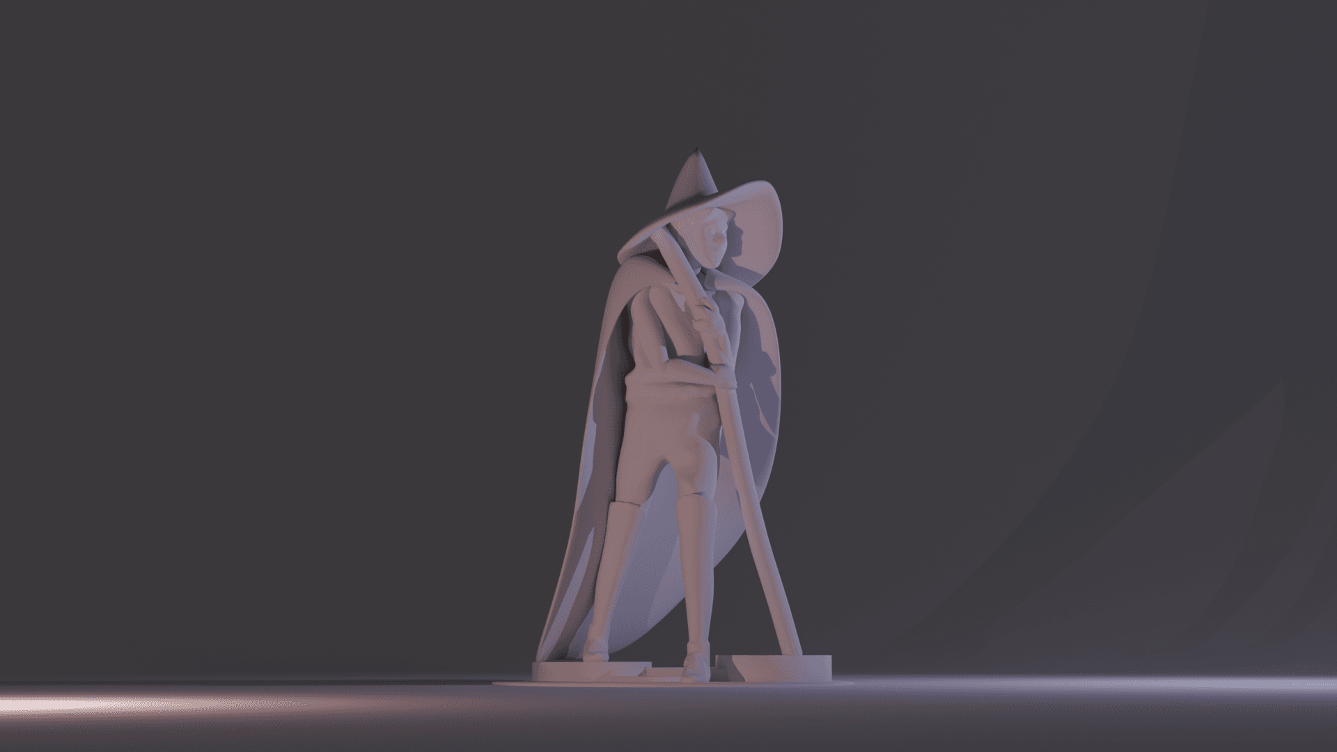 scaredMageMini.stl 3d model