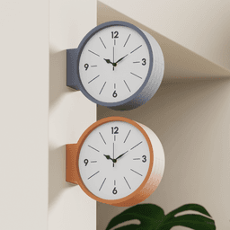 ORBI - Circular Double Side Wall Clock - Dulton style 3d model