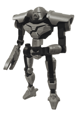 DT Sentry Droid kit card starwars 3d model
