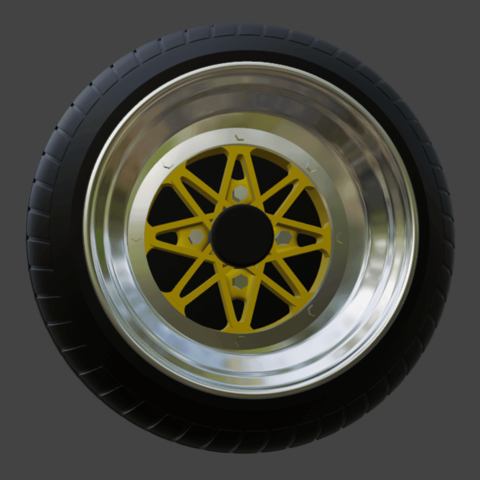 Work Equip 03 wheels 1/64 JDM 3d model