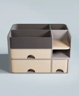 Desk Organizer Clean 3d model