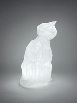Cat shaped lamp 3d model