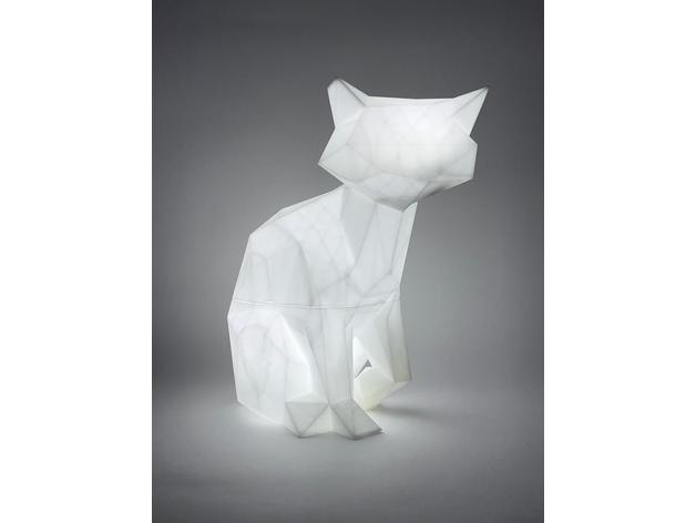 Cat shaped lamp  3d model