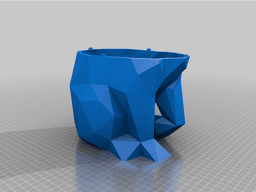Cat shaped lamp 3d model