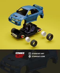 Lancer Evolution VI | Model Kit Car 3d model