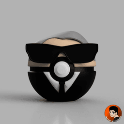Agent K - MIB Pokeball 3d model