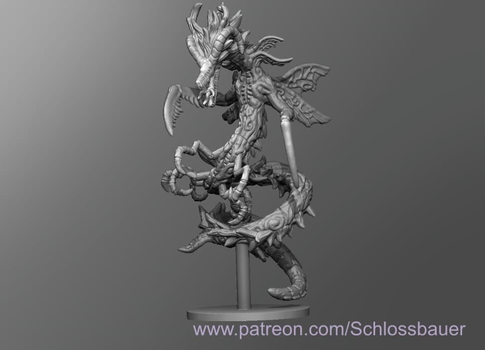 Phasmadaemon 3d model