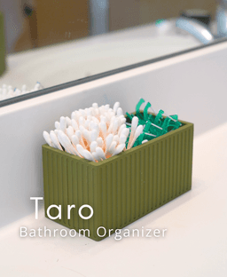 Taro Bathroom Set - Organizer 3d model