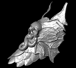 MESSMER THE IMPALER skull pauldron life size cosplay - Elden Ring Shadow of the Erdtree Fan Art 3d model