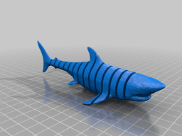 Articulated Shark 3d model