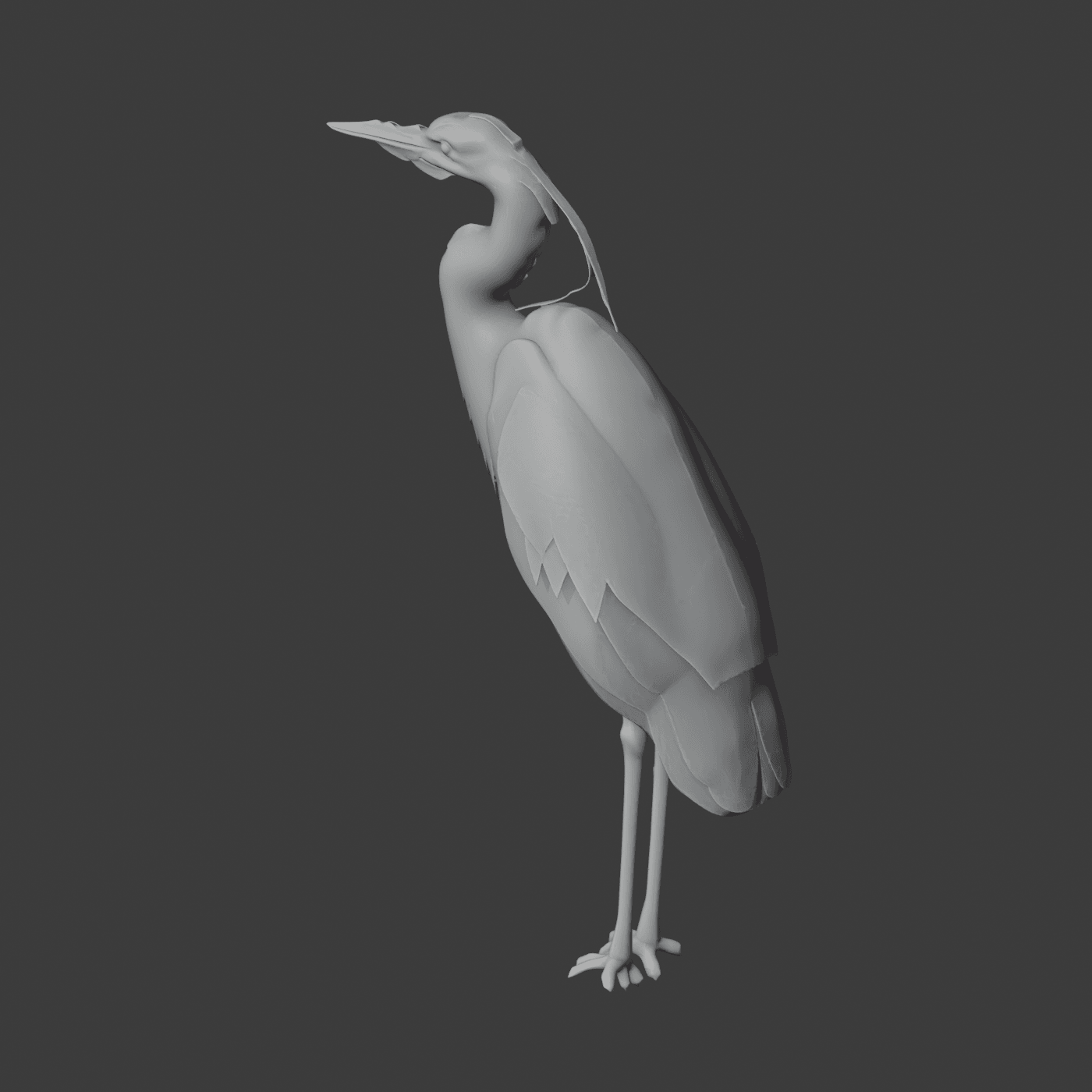 Heron 3d model